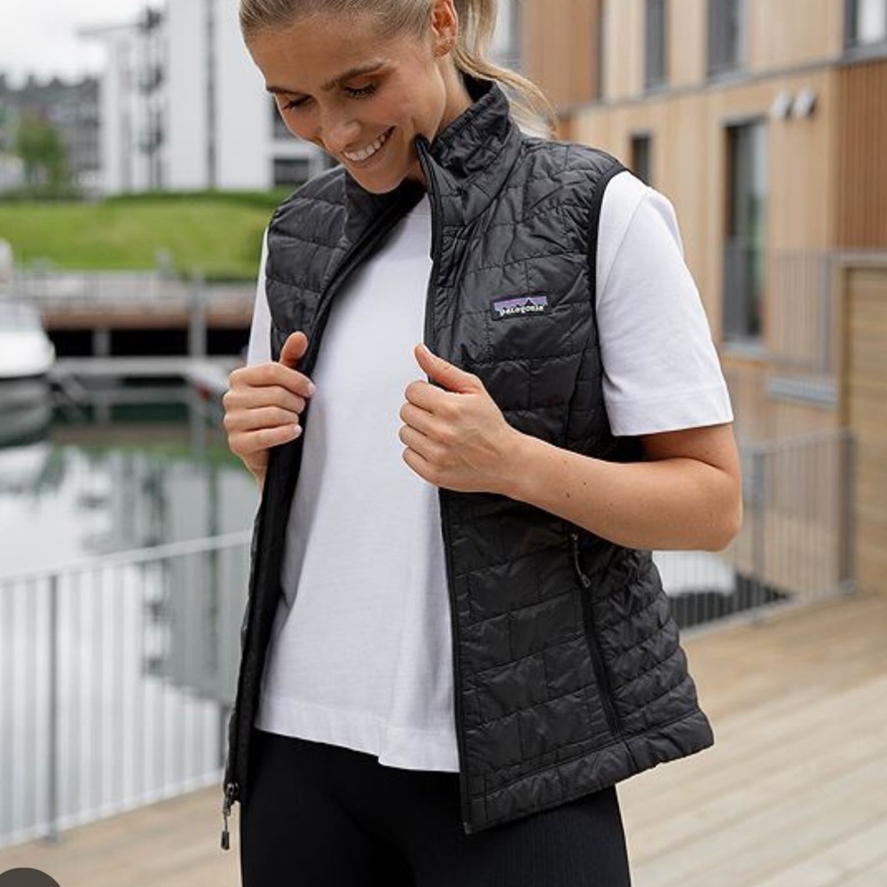 Patagonia Black Nano Puff Vest